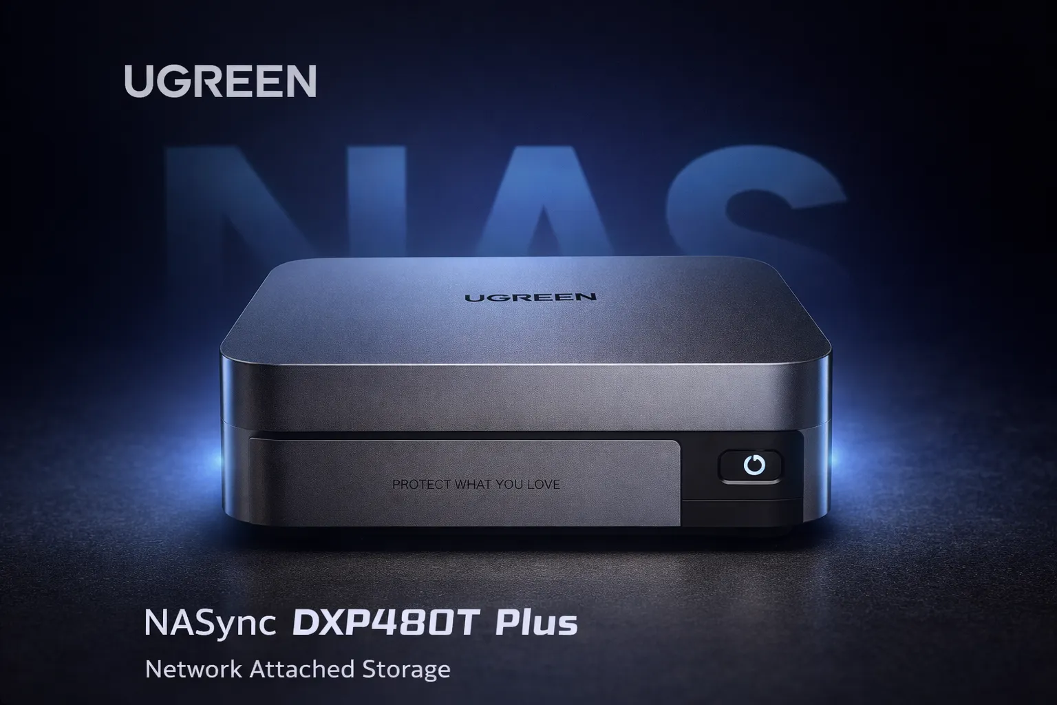 UGREEN NASync DXP480T Plus — Armazenamento all-flash para profissionais